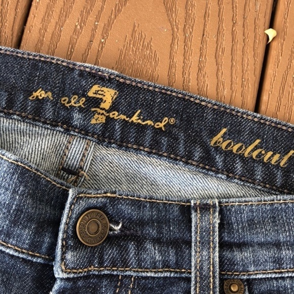 Seven for all mankind boot cut embellished jeans - Picture 3 of 11